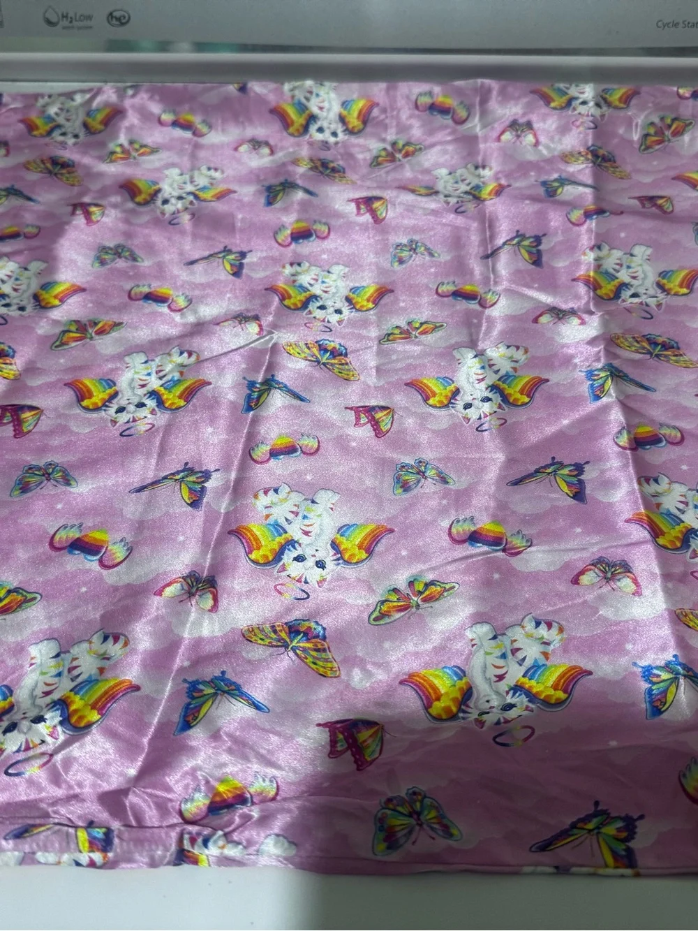 Y2K Lisa Frank X Kitsch Satin Pillow Cases Set Of 2